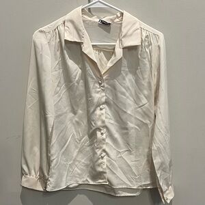 Vintage button up detail shirt